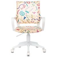 Компьютерное кресло Бюрократ KD-W4 (ткань, пластик, бежевый)