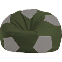 Кресло-мешок Flagman Мяч М1.1-53 (оливковый темный/серый)
