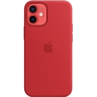 Чехол для телефона Apple MagSafe Silicone Case для iPhone 12 mini (красный)