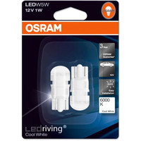 Светодиодная лампа Osram W5W LEDriving Cool White 2шт [2880CW-02B]