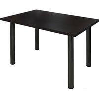 Кухонный стол Solt 110x70 (венге/ноги черные)