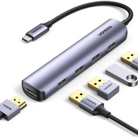 USB-хаб  Ugreen CM417 20197