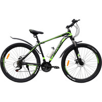 Велосипед Greenway Scorpion 29 р.15.5 2021 (черный/зеленый)