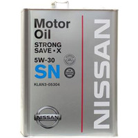 Моторное масло Nissan Strong Save X 5W-30 SN (KLAN3-05304) 4л