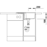 Кухонная мойка Blanco Zia 40 S (серый беж) [517411]