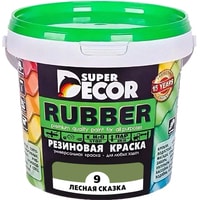 Краска Super Decor Rubber 1 кг (№09 лесная сказка)