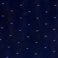 Гирлянда световая сетка Neon-Night Светодиодный дождь 2х2 м 216-112 (белый/синий)