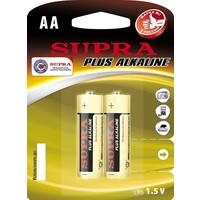 Батарейка Supra AA 2 шт. [LR6-BP2]