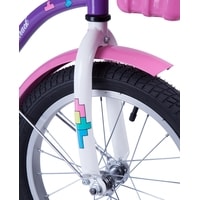 Детский велосипед Novatrack Tetris 16 2020 161TETRIS.VL20 (фиолетовый/белый)