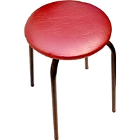 Табурет Фабрика стульев Эконом (бордовый/черный)