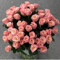 Цветы, букеты Storroz Роза Miss Piggy 50 см (розовый)