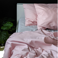 Постельное белье Homely Dusty Rose Stripe (2-спальный наволочка 70x70)