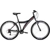 Велосипед Forward Dakota 26 1.0 2021 (черный/красный)