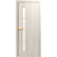 Межкомнатная дверь Юни Стандарт 14 (беленый дуб, ламинированная)