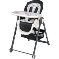 Высокий стульчик Baby Design Penne (10 черный)