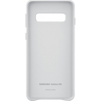 Чехол для телефона Samsung Leather Cover для Samsung Galaxy S10 (белый)