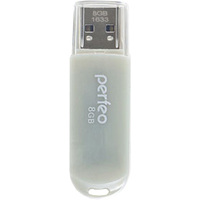 USB Flash Perfeo C03 8GB (серый) [PF-C03GR008]