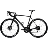 Велосипед Merida Scultura Team-E S/M 2021 (глянцевый черный/матовый черный)