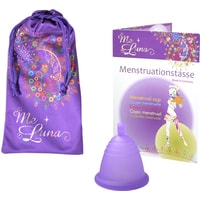Менструальная чаша Me Luna Classic Shorty M шарик (фиолетовый)