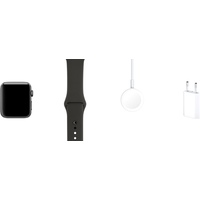 Умные часы Apple Watch Series 3 42 мм (алюминий серый космос/серый)