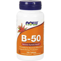 Витамины, минералы Now Foods B-50 (100 капсул)