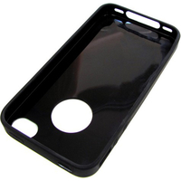 Чехол для телефона Gadjet+ для Apple iPhone 4/4S (матовый черный)