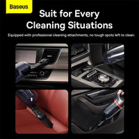 Автомобильный пылесос Baseus A7 Car Vacuum Cleaner VCAQ020213 (темно-серый)