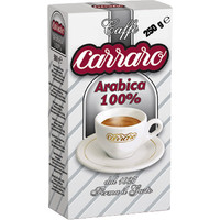 Кофе Carraro Arabica 100% молотый 250 г