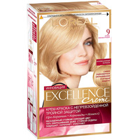 Крем-краска для волос L'Oreal Excellence 9.0 Очень светло-русый