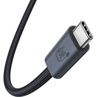 Кабель Baseus Flash Series 2 USB4 Full Featured Data Cable 240W USB Type-C - USB Type-C (1 м, черный)