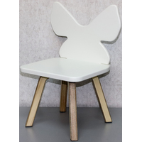 Детский стул Millwood Бабочка (белый)
