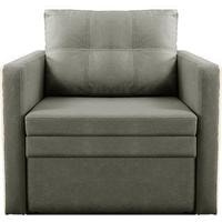 Кресло-кровать Brioli Пино П (рогожка, J20 серый)