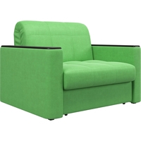 Кресло-кровать 4 сезона Неаполь 0,8 (velutto 31 зеленый/накладка венге)