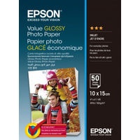 Фотобумага Epson Value Glossy Photo Paper 10х15 183 г/м2 50 листов [C13S400038]