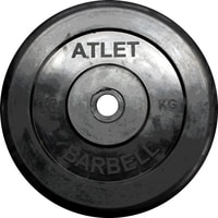 Диск MB Barbell Атлет 31 мм (1x10 кг)