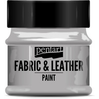 Краска для текстиля Pentart Fabric & Leather paint 50 мл (серебро) в Лиде