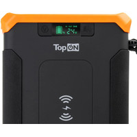 Портативная зарядная станция TopON TOP-X100 PRO (черный/оранжевый)