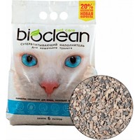 Наполнитель для туалета BioClean супервпитывающий для кошек 6 л