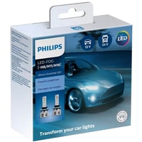 Светодиодная лампа Philips H8/H11/H16 Ultinon Essential LED 2шт
