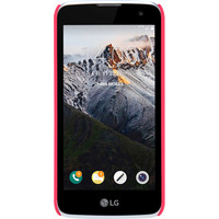 Чехол для телефона Nillkin Super Frosted Shield для LG K4 (красный)