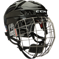 Cпортивный шлем CCM FitLite Combo M (черный)