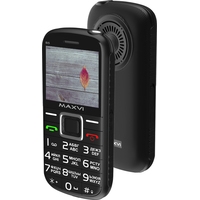 Кнопочный телефон Maxvi B5 (черный)