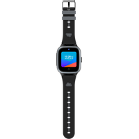 Детские умные часы LeeFine Q27 4G (черный/серый)