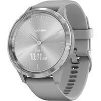 Гибридные умные часы Garmin Vivomove 3 (серебристый/серый)
