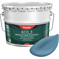 Краска Finntella Eco 3 Wash and Clean Terassininen F-08-1-9-LG206 9 л (синий)