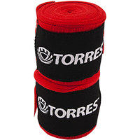 Бинт боксерский Torres PRL619015R (3.5 м, красный)