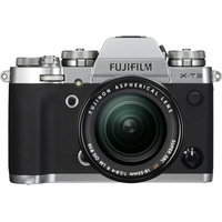 Беззеркальный фотоаппарат Fujifilm X-T3 Kit 18-55mm (серебристый)