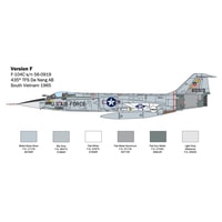 Сборная модель Italeri 2515 F-104 Starfighter A/C