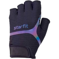 Перчатки Starfit WG-103 (черный/светоотражающий, L)
