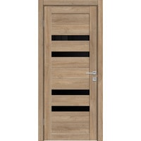 Межкомнатная дверь Triadoors Luxury 578 ПО 90x200 (safari/лакобель черный)
